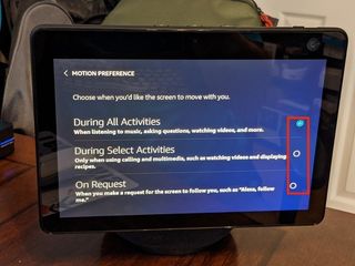 Echo Show 10 Disable Motion Step 6