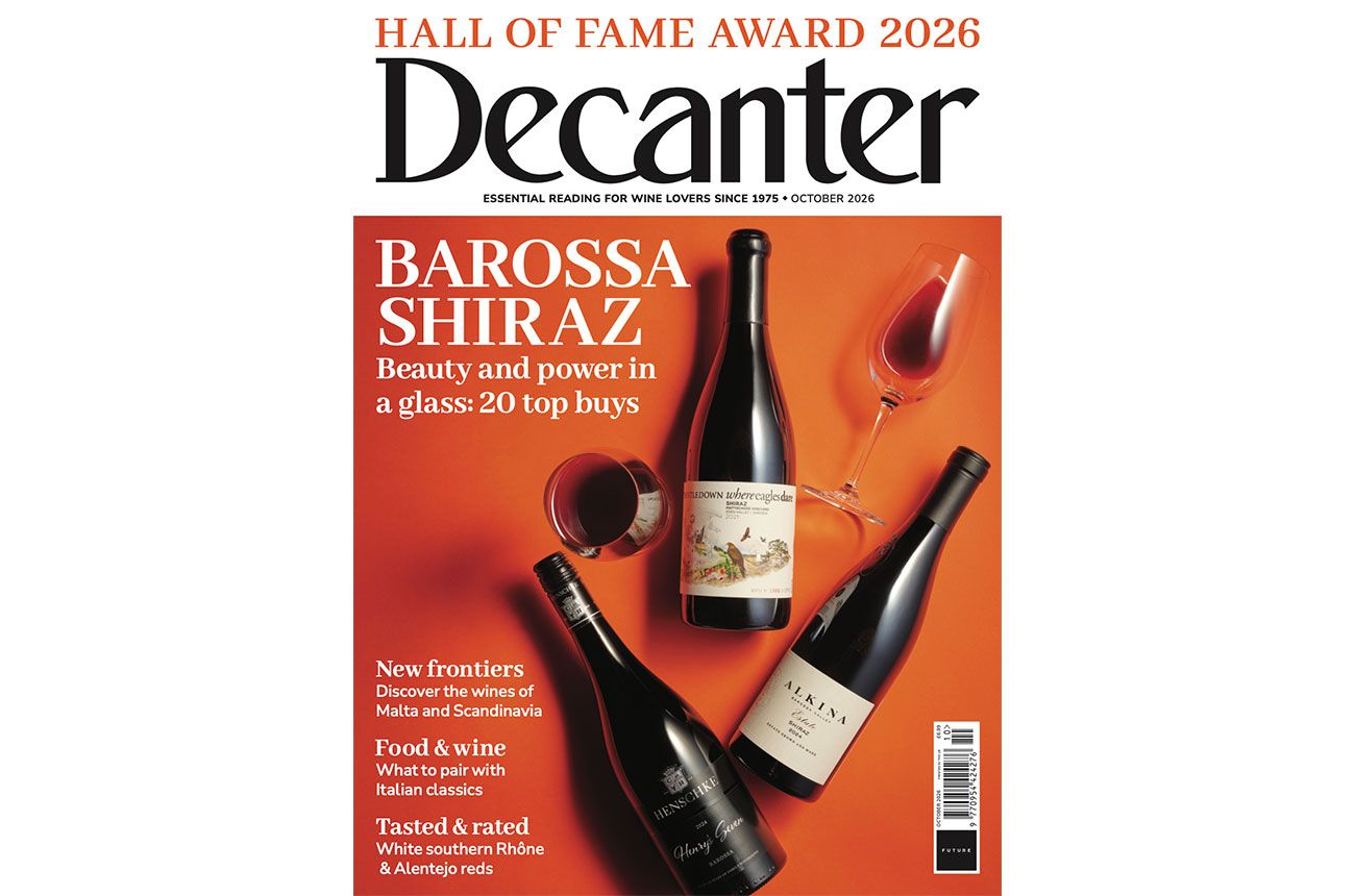 Decanter magazine October 2026 issue and