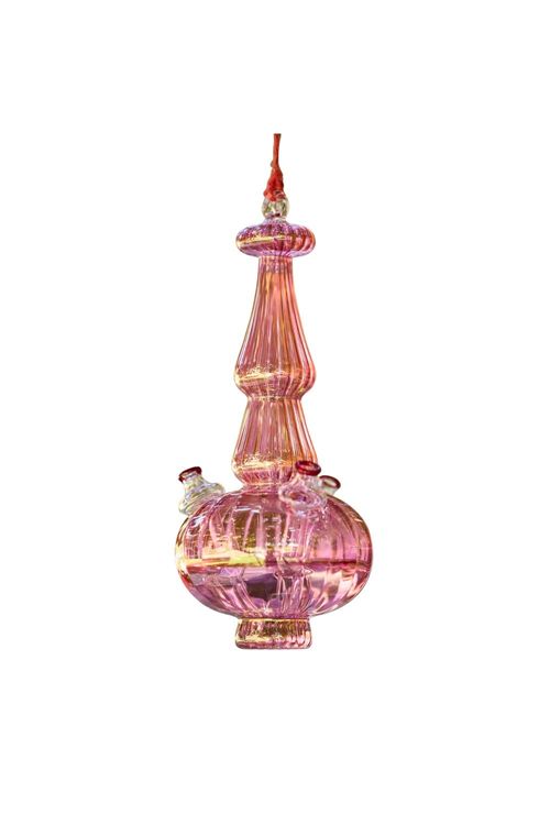 Glass Hummingbird Feeder