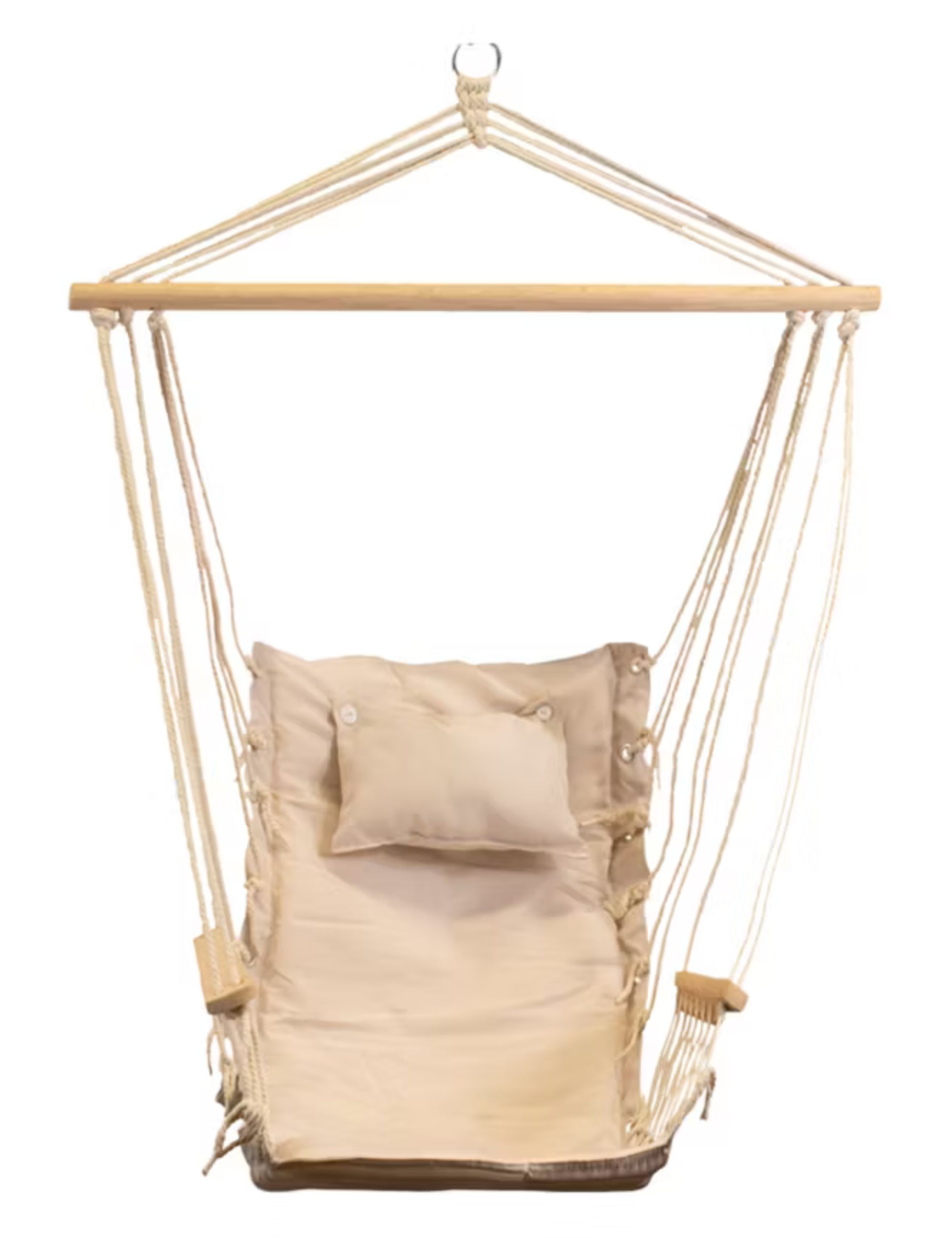 Hammock chair in beige