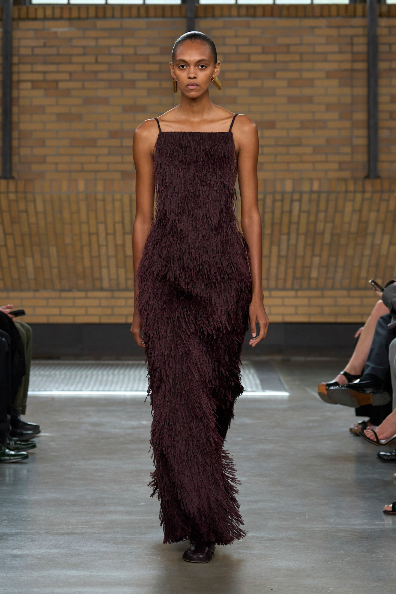 Calvin Klein plum dress