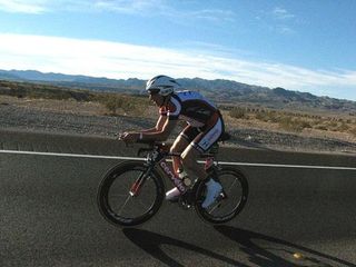 Hamilton rides in Nevada Triathlon