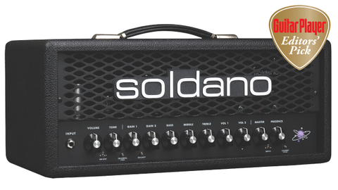A Soldano Astro-20 electric guitar amplifier