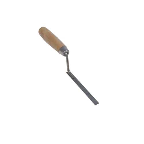 Pointing Trowel,brick Jointer Tool 1cm Bricklaying Tool Cement Mortar Hrouting Hand Patio Grout Finger Grouting Jointing Slabs Small,for Tuck Pointer Brickwork Concrete Quick Drying Repointing Trowels