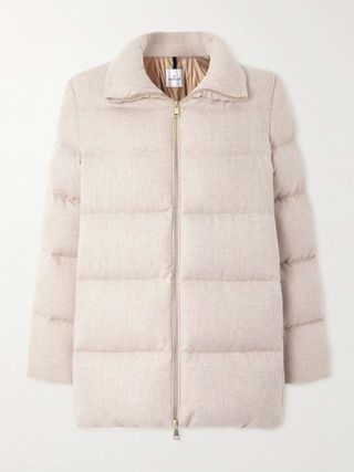 Bonaguil Padded Wool and Cashmere-Blend Down Jacket