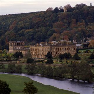 A view of Chatsworth House seen from over the park in 1994. ©Clive Boursnell/Country Life