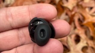 Bose QuietComfort Earbuds wireless earbuds close up of earbud tip