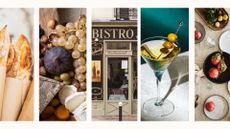 french dining collage