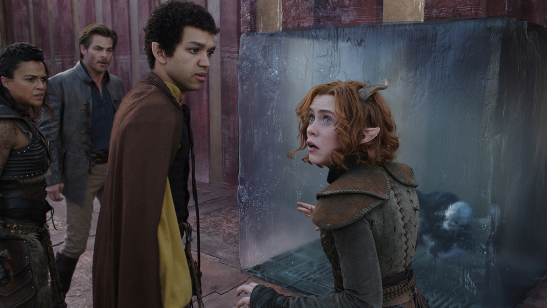 Dungeons Dragons Honor Among Thieves Actors Justice Smith And Sophia Dungeons Dragons Honor Among Thieves Actors Justice Smith And Sophia