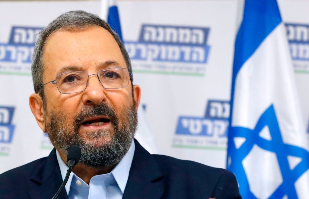 Ehud Barak.