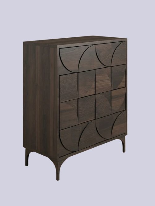 SOLACE+CO Leon Geometric Chest of Drawers