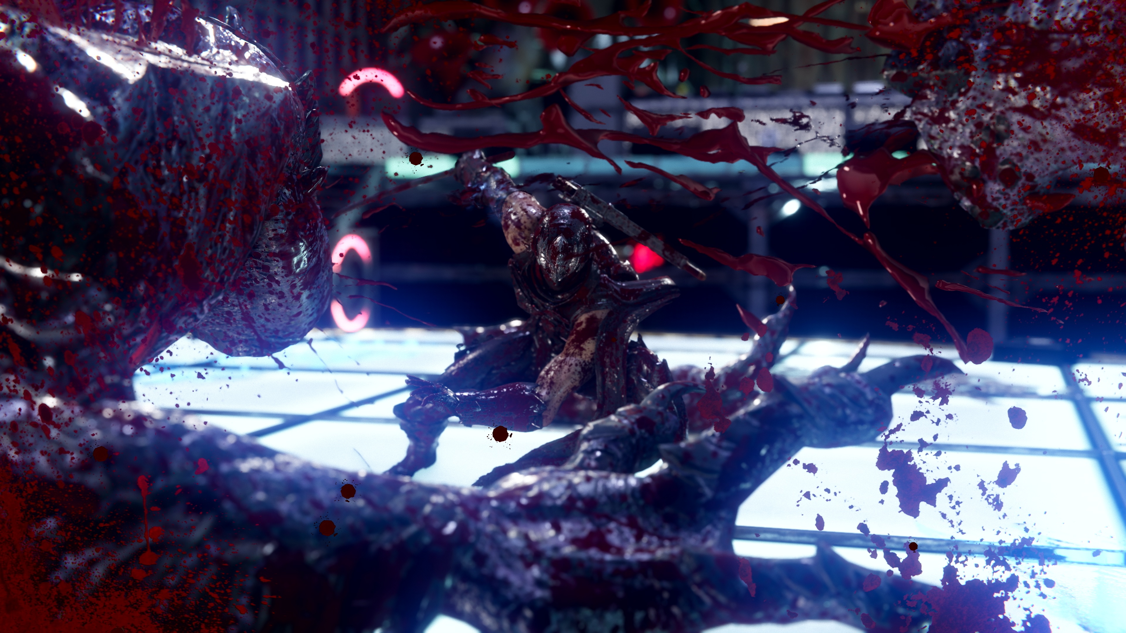 Ryu Hayabusa chops enemies apart in Ninja Gaiden 4