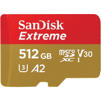 SanDisk Extreme microSD Card (512GB): $108.99