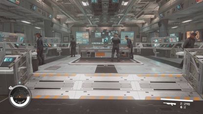 Starfield factions command centre of UC SysDef