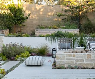 modern backyard designed by Living Gardens
