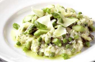 Asparagus spring risotto recipe