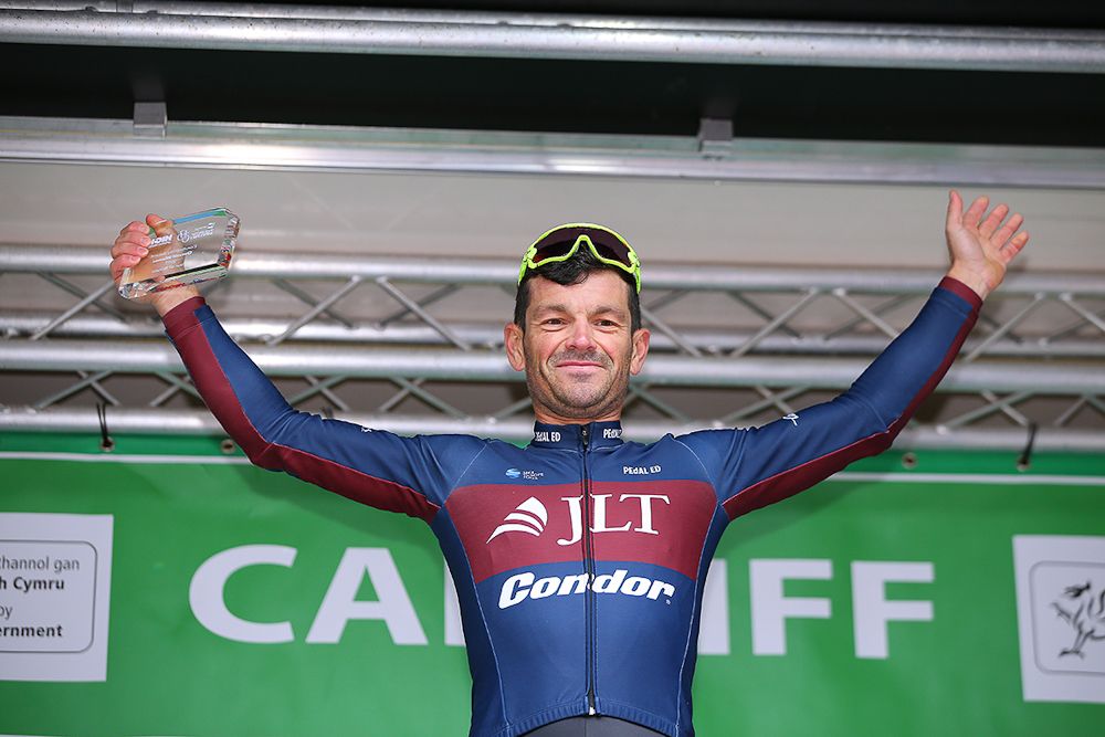 Graham Briggs was most combative for the race