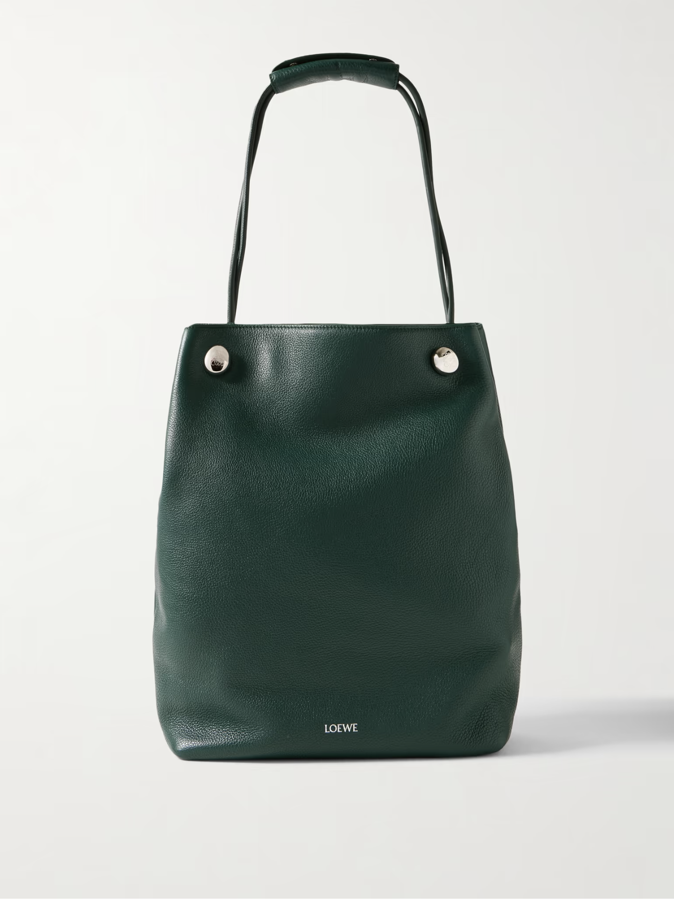 Loewe , Pebble Full-Grain Leather Tote Bag