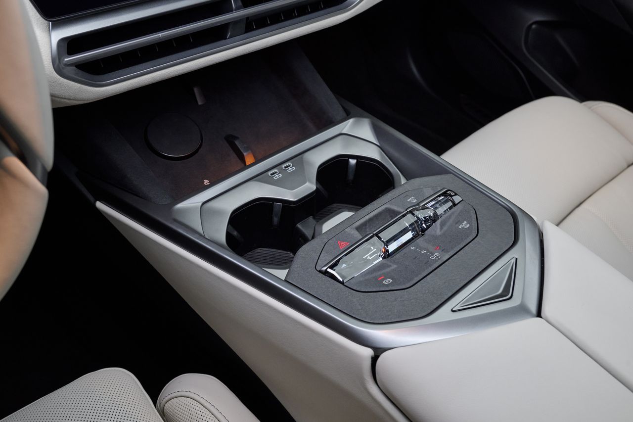 Interior design details in the BMW X5