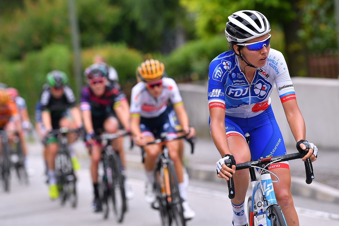 Aude Biannic at the Giro Rosa