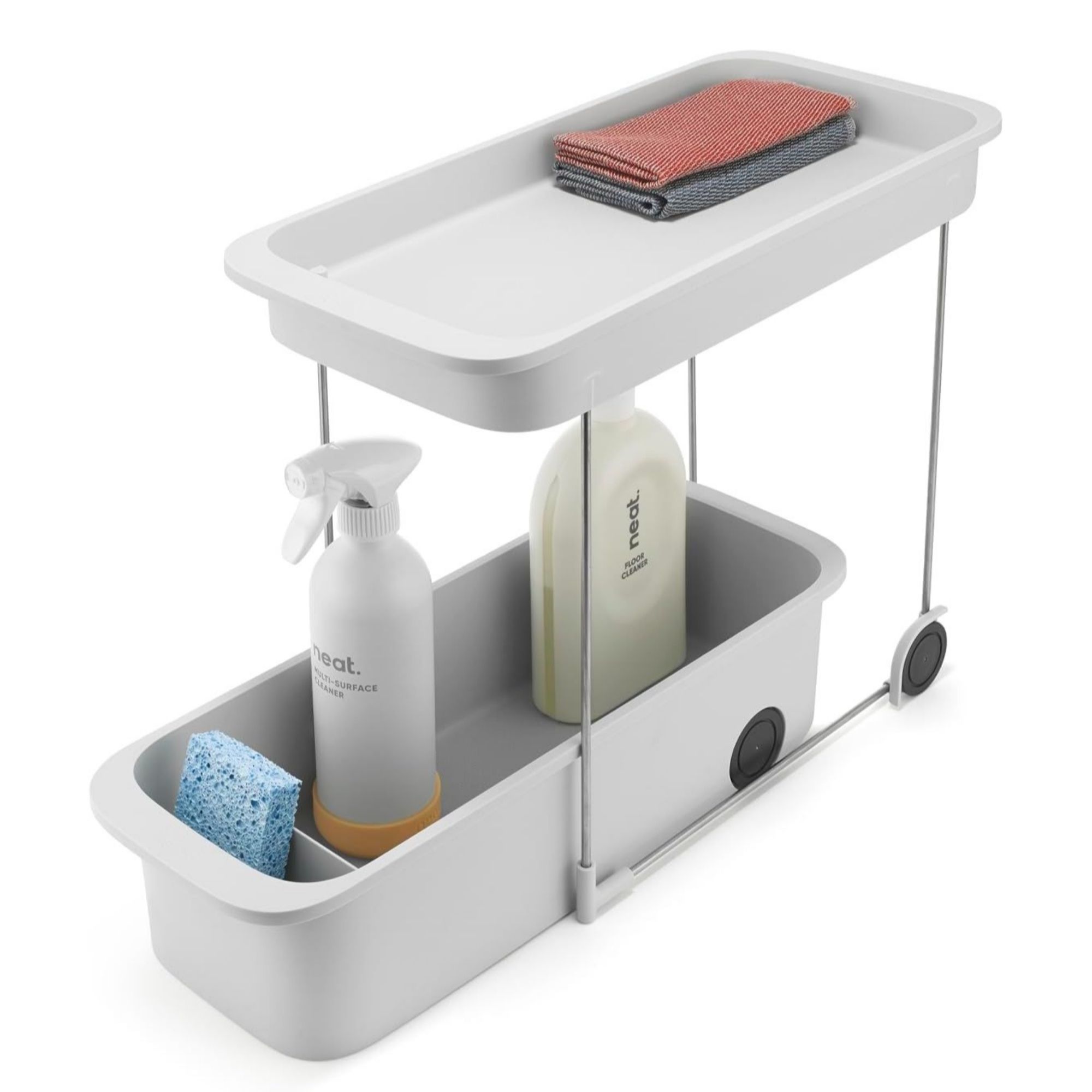 Joseph Joseph Cupboardstore 2-Tier Easy Access Wheeled Storage Caddy