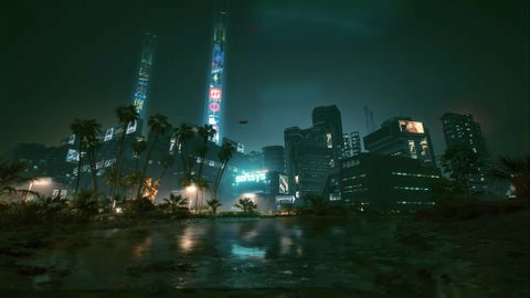 Cyberpunk 2077 Night City Stadia