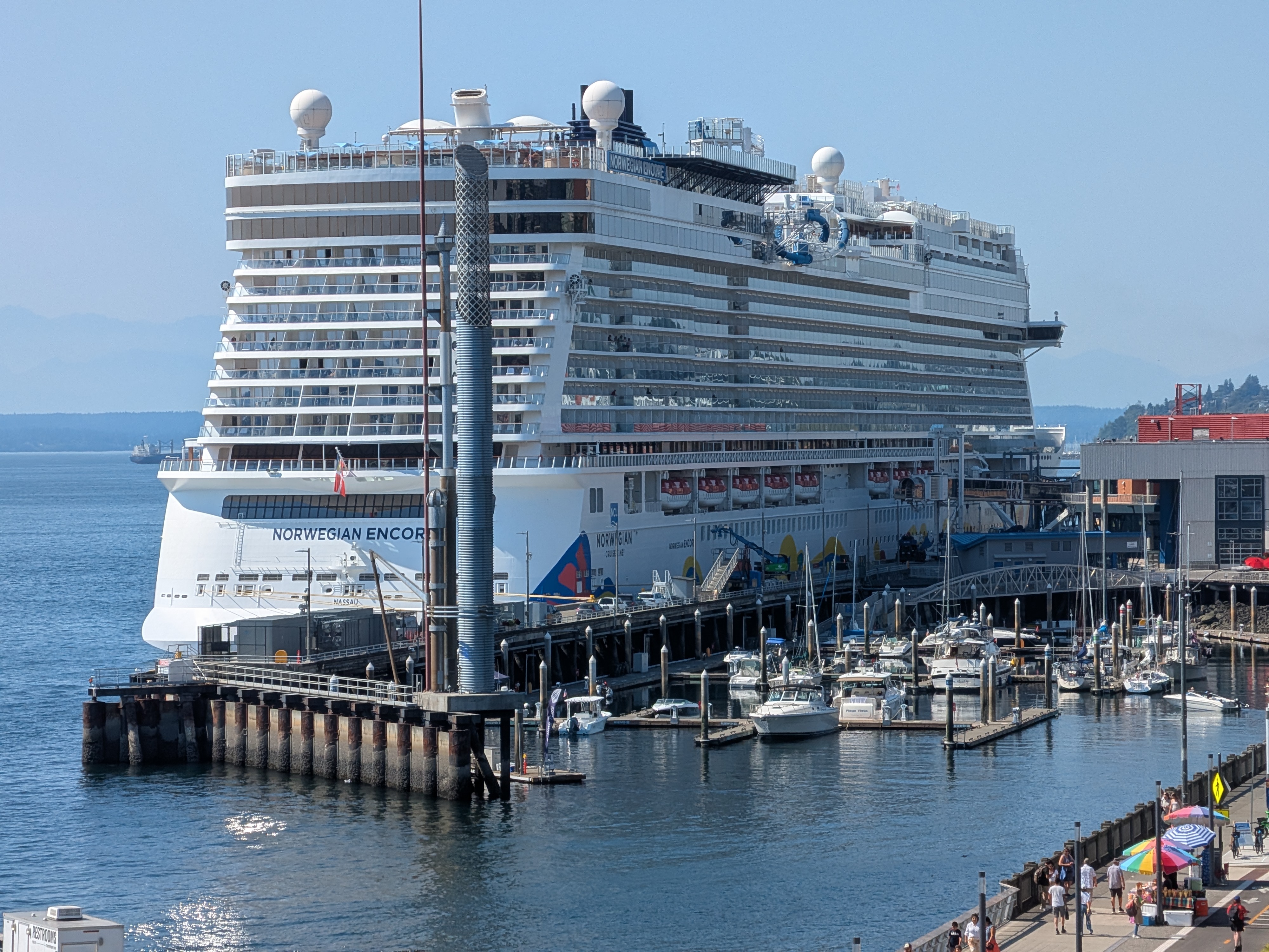 A cruise ship