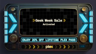 Plex Geek Week sale advertisement. 