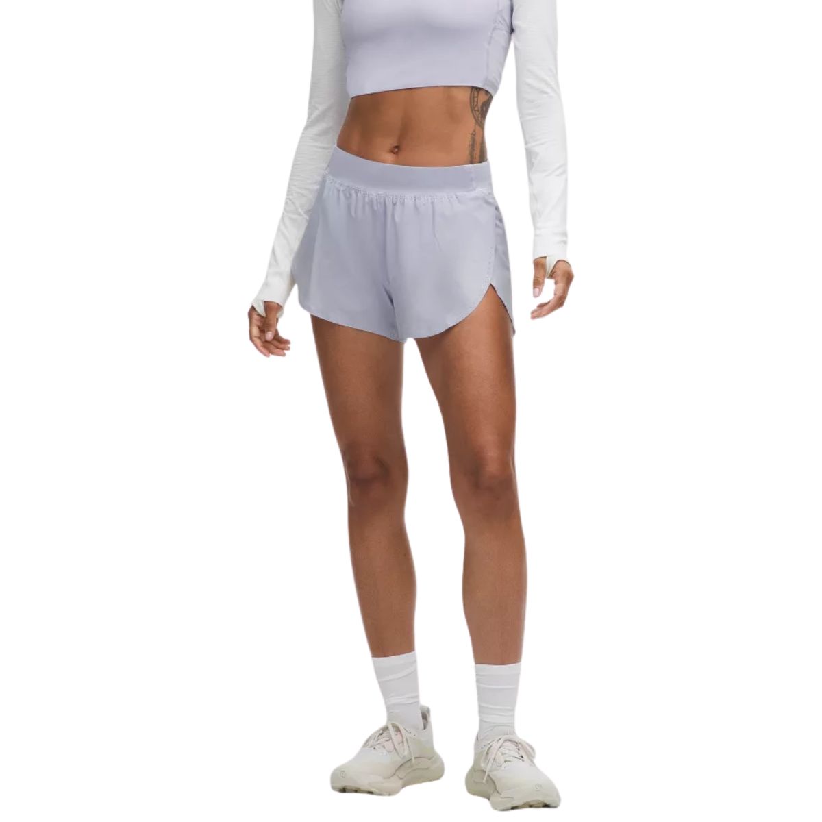 Fast and Free High-Rise Classic-Fit Split Short 3&quot;
