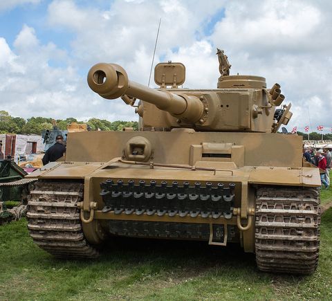 fury tiger tank scene