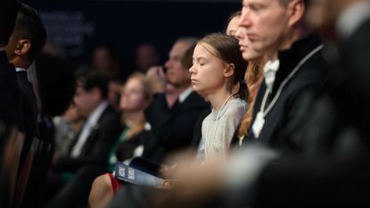 Greta Thunberg at Davos