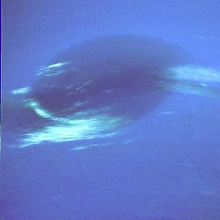 Neptune from Voyager 2 close-up