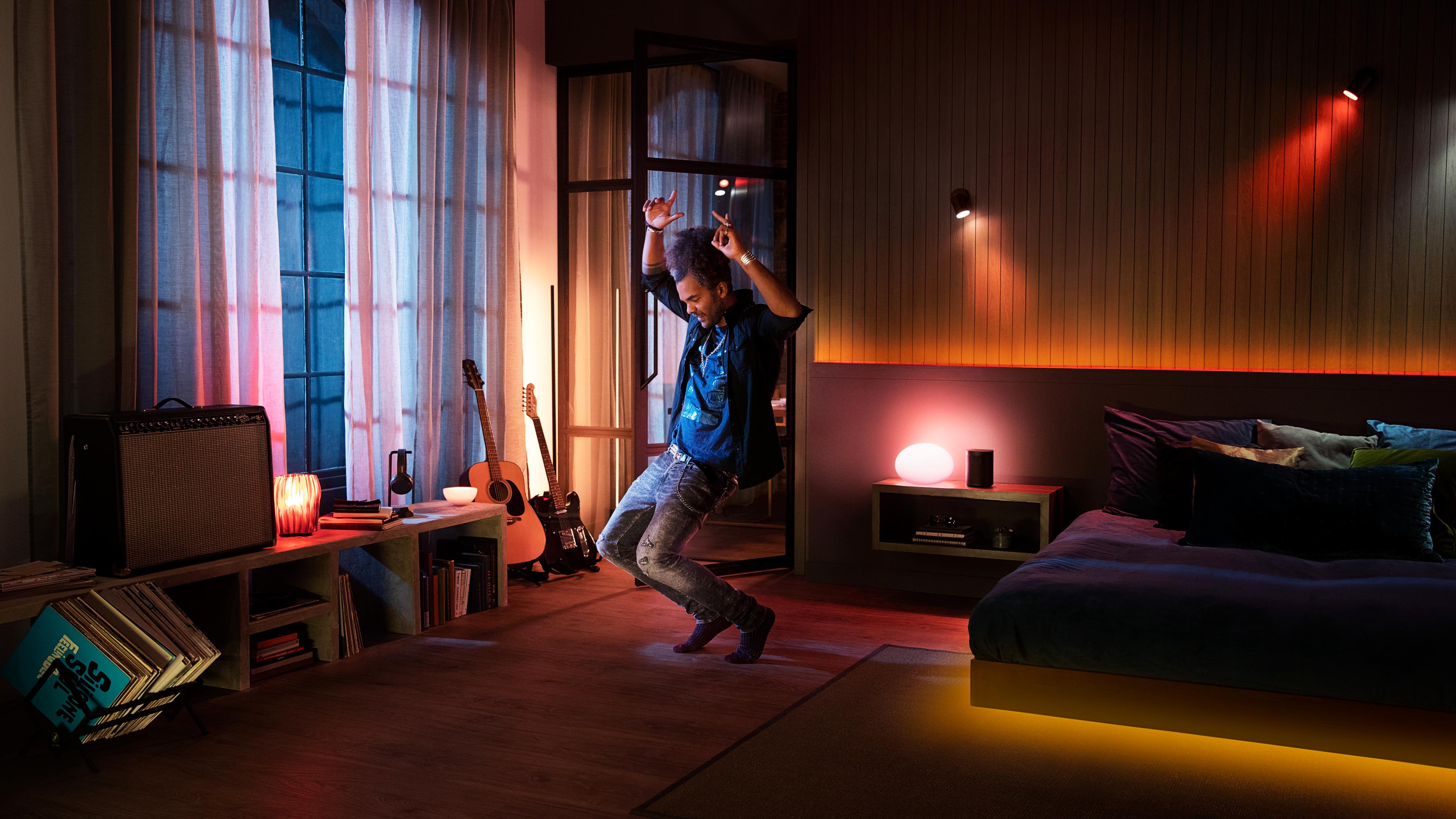 Make Your At-Home Dance Party Complete With Philips Hue + Spotify