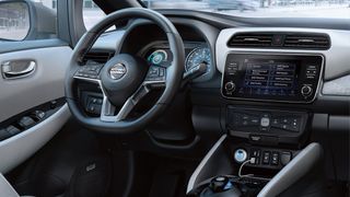 2022 Nissan Leaf interior