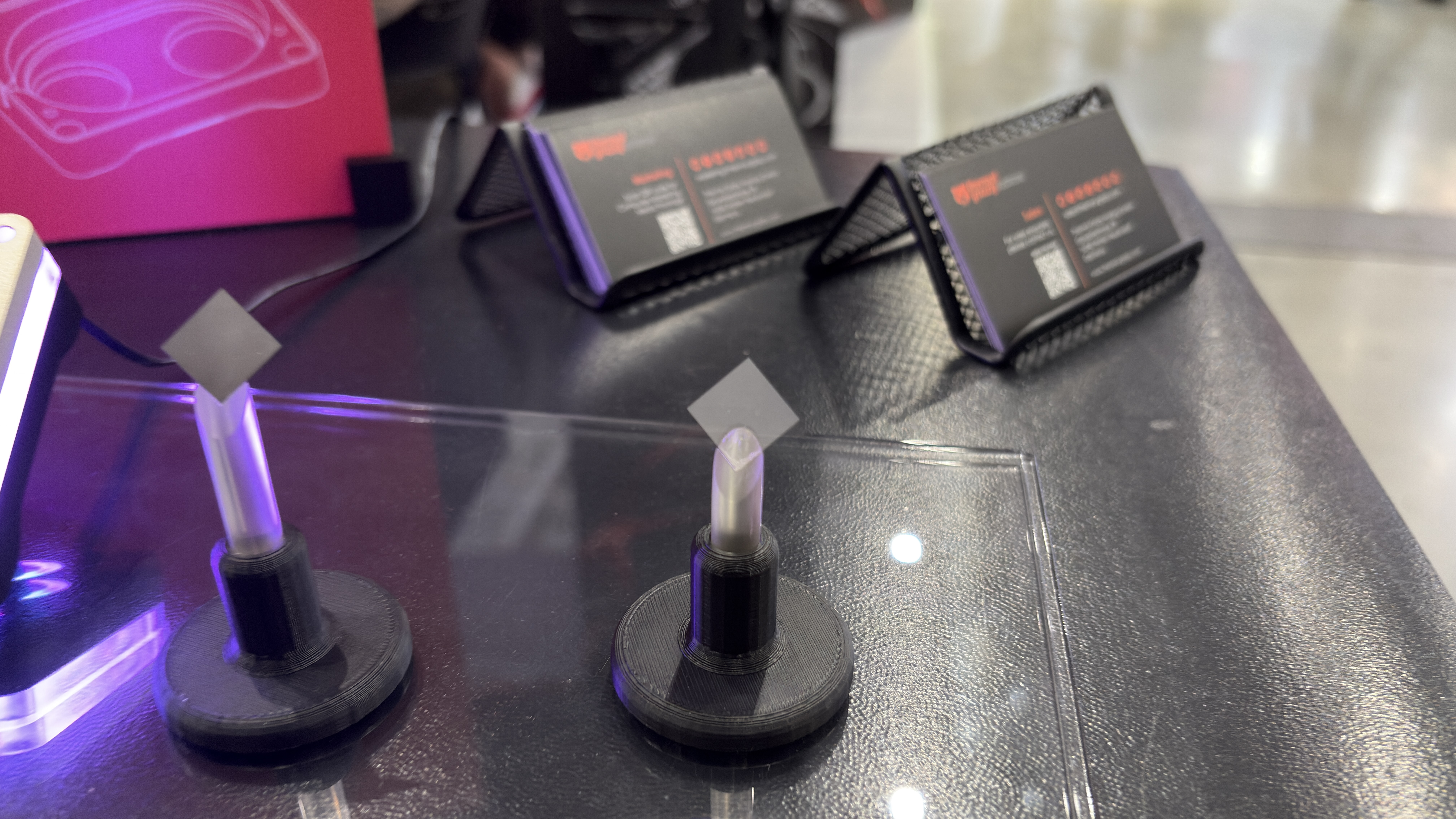 Thermal Grizzly's new prototype products at its Computex 2026 booth.