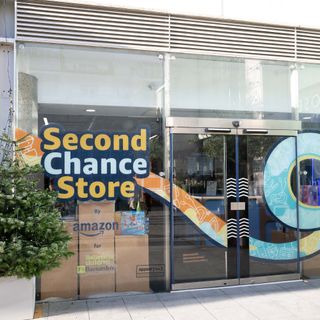 Amazon Second Chance Store pop-up in London