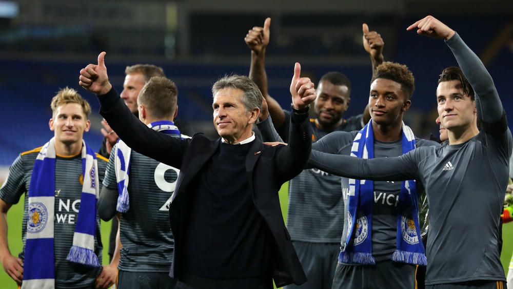 Puel Hails Players After Emotional Leicester Win | FourFourTwo