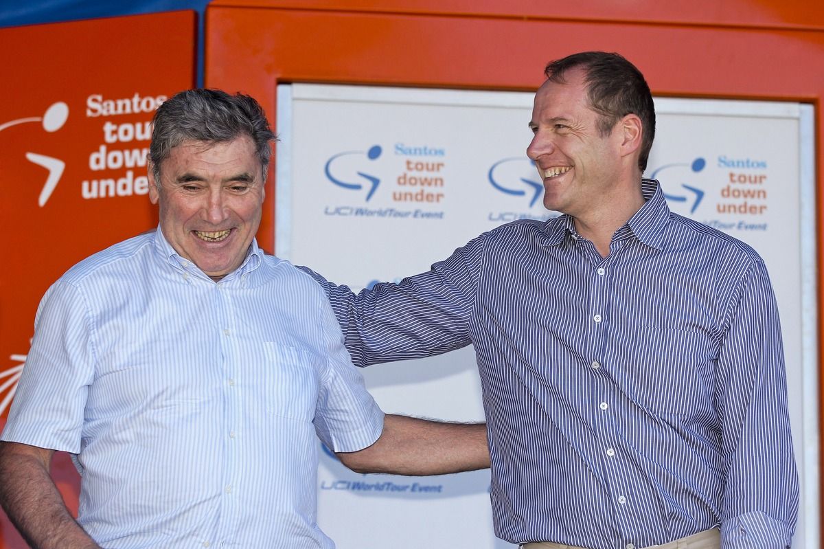 Eddy Merckx was the TDU 'legend' in 2012