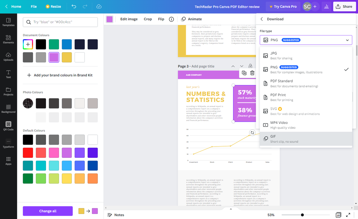 Canva PDF Editor review TechRadar