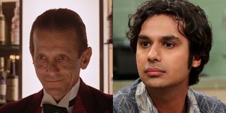 Joe Turkel on the left, Kunal Nayyar on the right