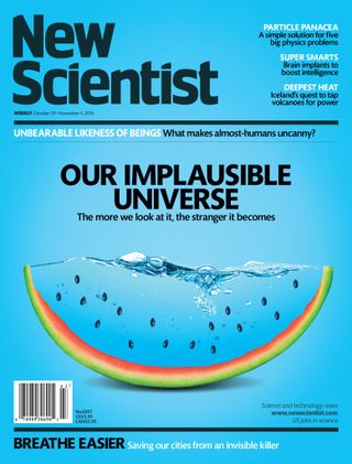 Try to wrap your head around this cover design for New Scientist