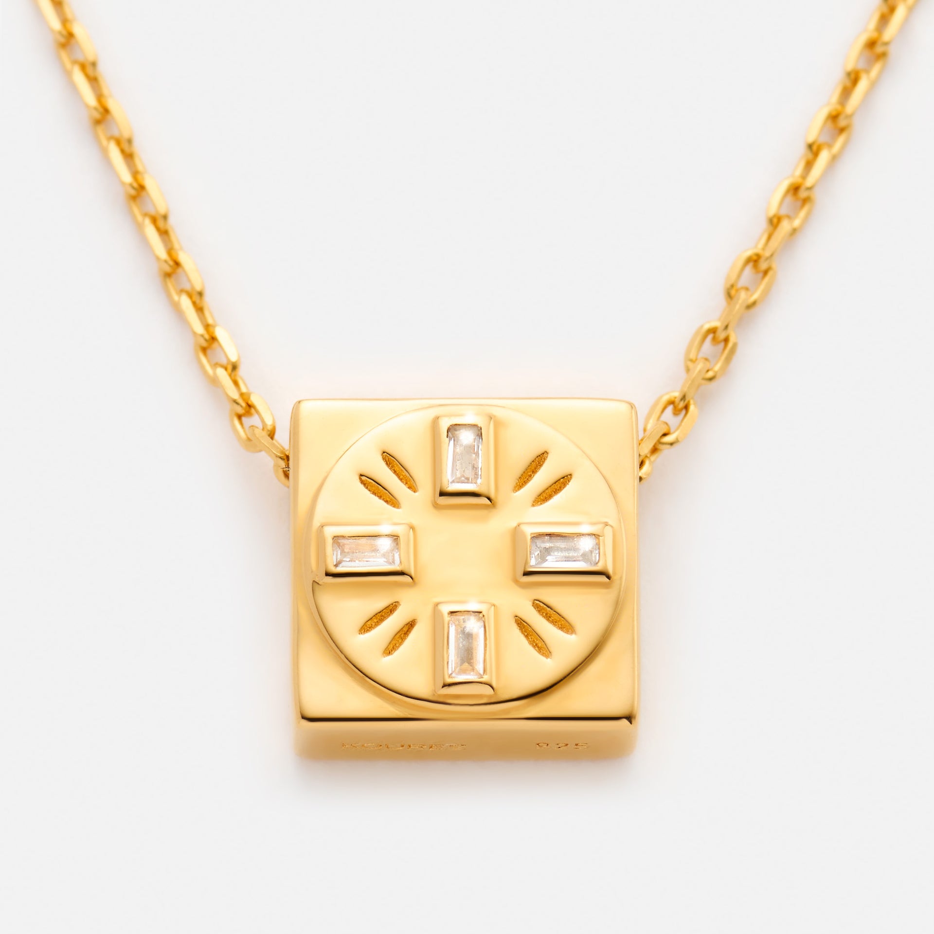 &#039;trust in the Timing&#039; Necklace Pendant Charm