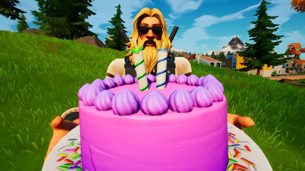 Where to find cakes in Fortnite for Birthday Challenges | PC Gamer