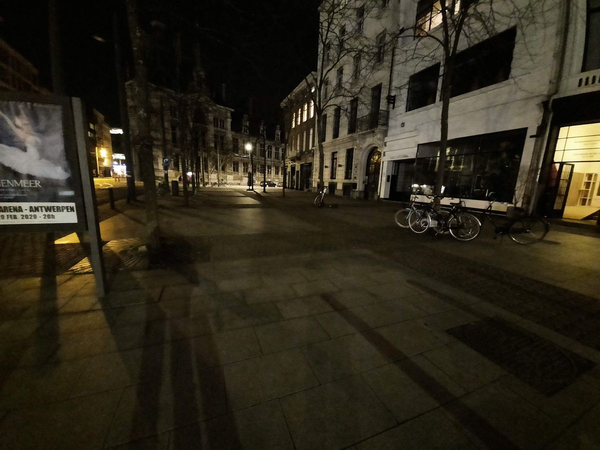 Nachtmodus hoofdcamera