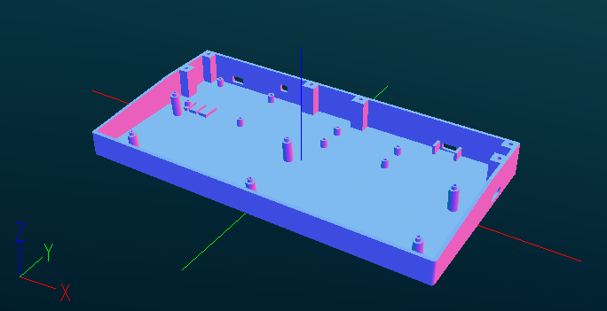 3D plans for a 3D printed computer case.