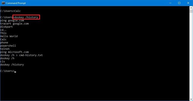 How to use command history in Command Prompt for Windows 10 | Windows ...