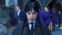 Jenna Ortega in Wednesday.