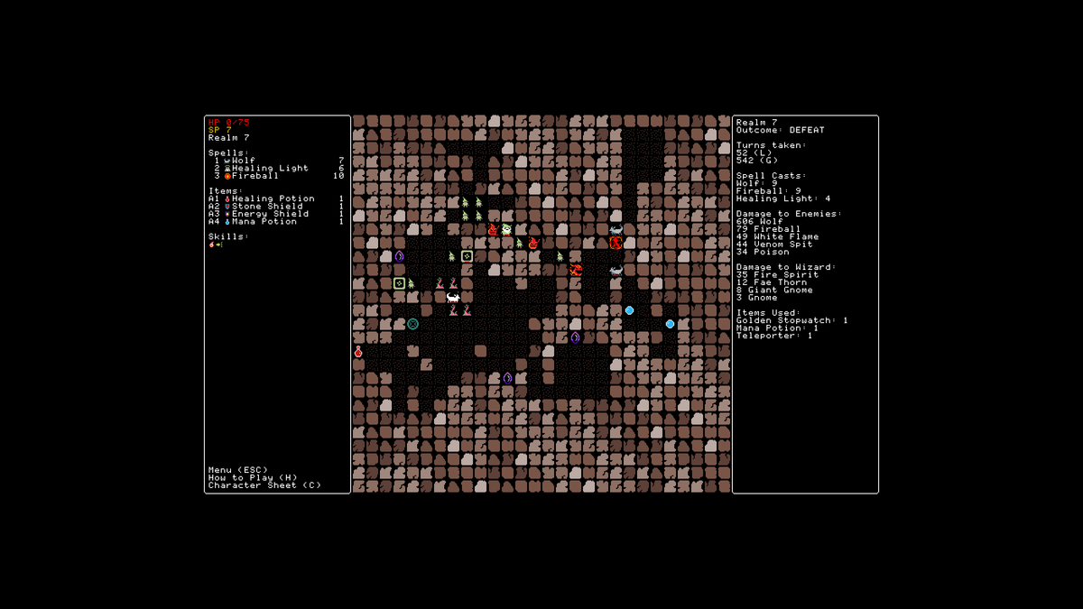 Rift Wizard, a pixel art roguelike with surprising depth