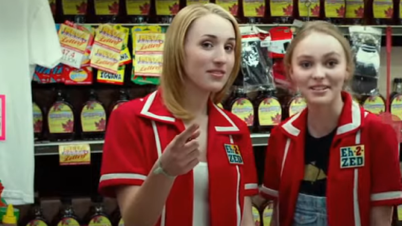 Harley Quinn Smith (left) in Tusk.