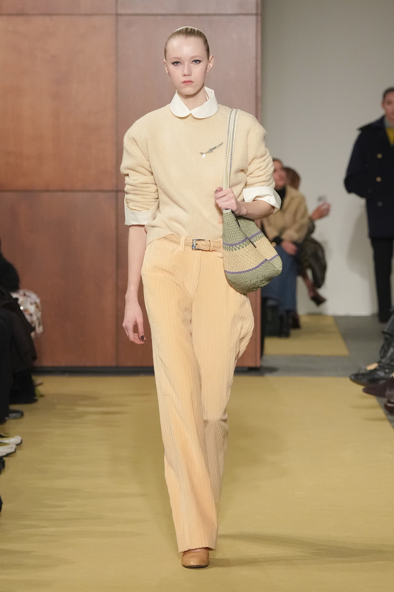 models on the Fall 2026 Tory Burch fashion show runway